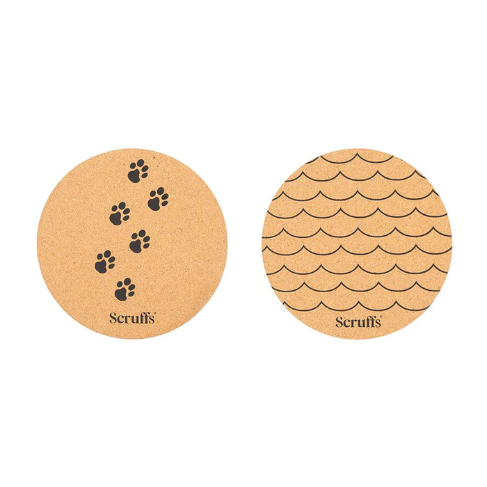 Cork Placemats Round Set of 2