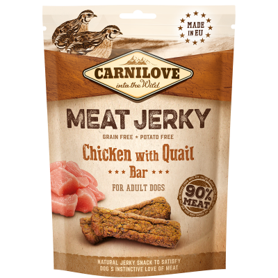 Chicken with Quail Jerky Bar