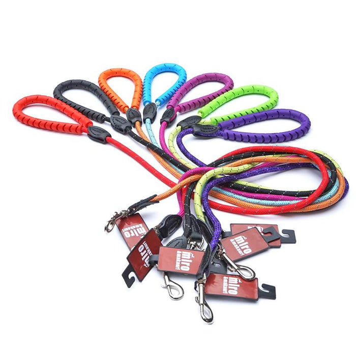 Rubber Handle Rope Leads
