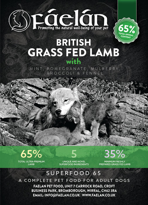Superfood 65 British Grass Fed Lamb