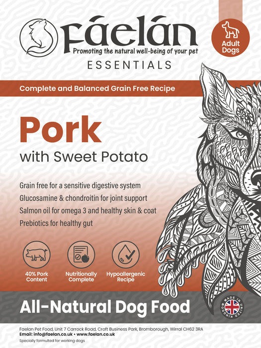 Essentials Grain Free Pork with Sweet Potato