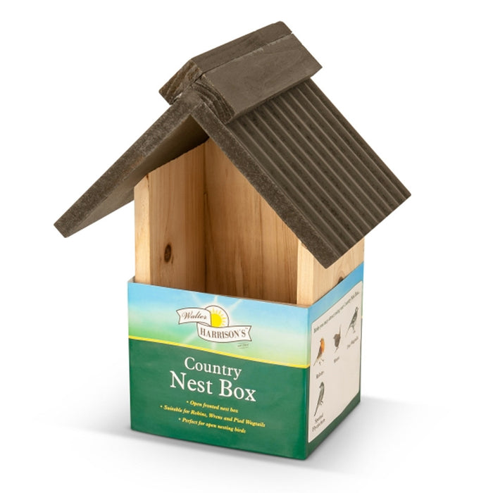 Deluxe Wooden Country Nest Box