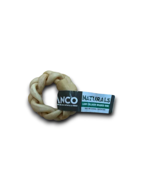Lamb Collagen Braided Ring