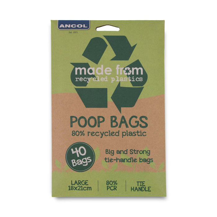 Made From Flat Pack Poop Bags 40 Large