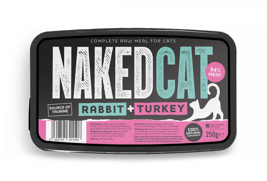 Rabbit & Turkey 250g Cat