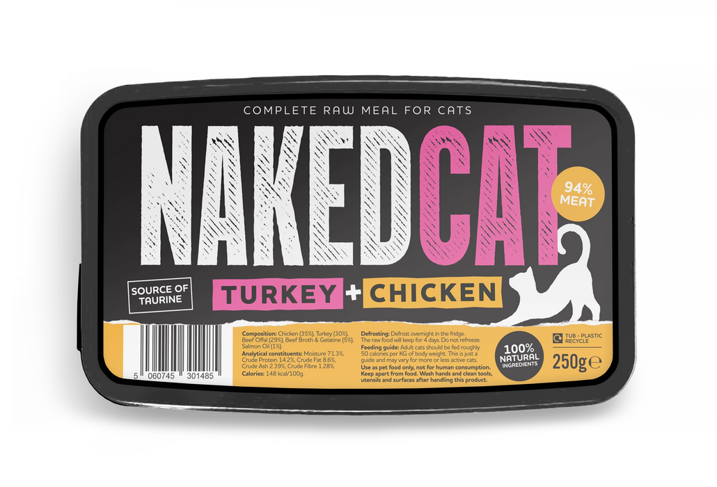 Turkey & Chicken 250g Cat