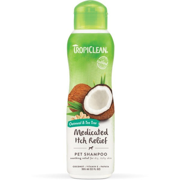 TropiClean Oatmeal and Tea Tree Shampoo