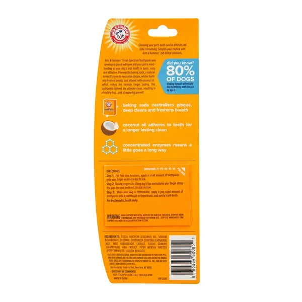 Arm & Hammer Fresh Coconut Mint Toothpaste for Dogs