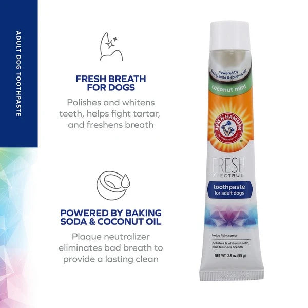 Arm & Hammer Fresh Coconut Mint Toothpaste for Dogs