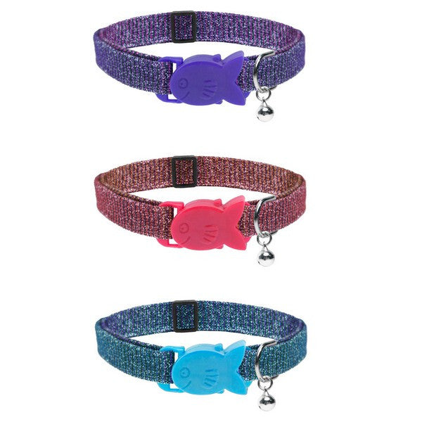 Cat Collar Sparkling Fish
