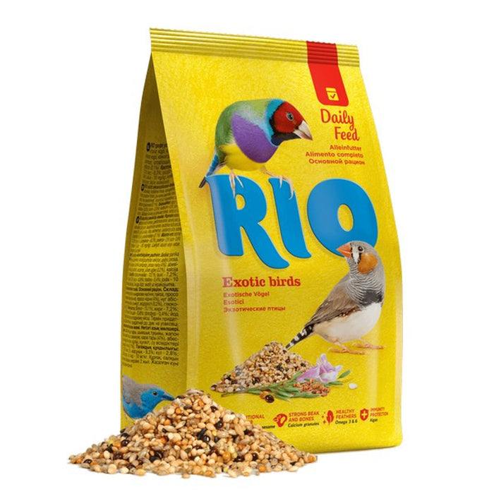 Feed for Exotic Birds