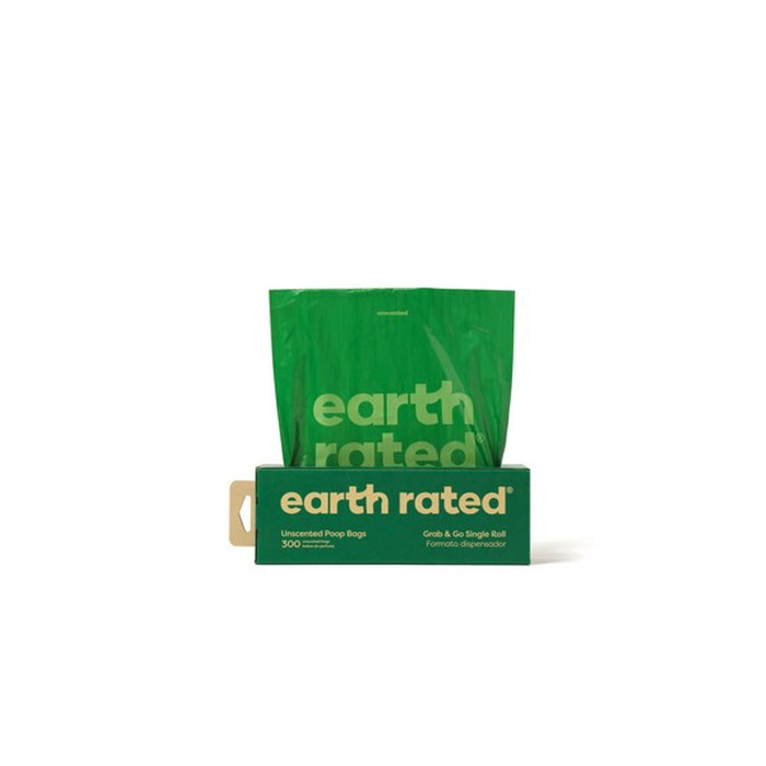 Earth Rated Large Roll Poo Bags - unscented 300