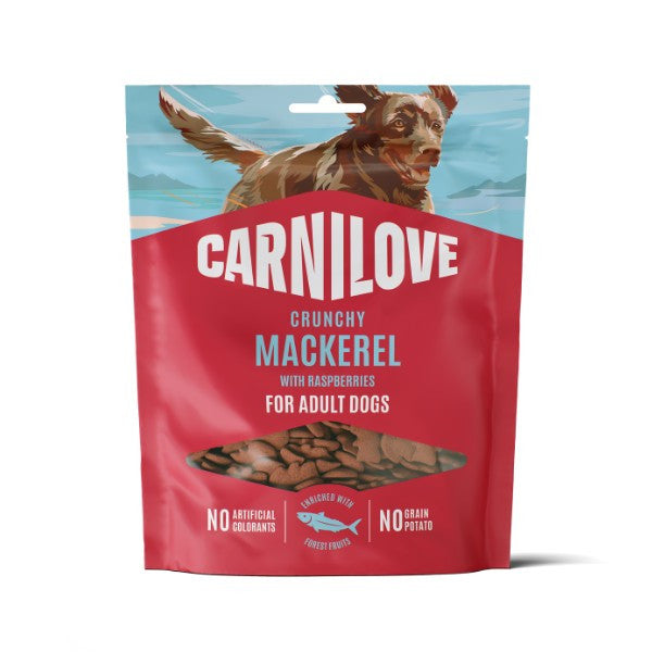 Mackerel with Raspberries Crunchy Treat