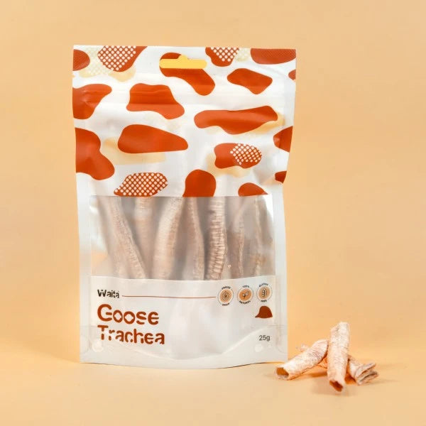 Freeze Dried Goose Trachea for Dogs & Cats