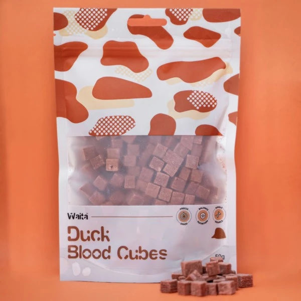 Freeze Dried Duck Blood for Dogs & Cats