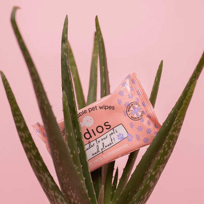 100% Compostable Pet Wipes