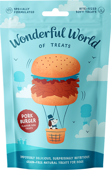 Wonderful Word of Treats Pork Burger