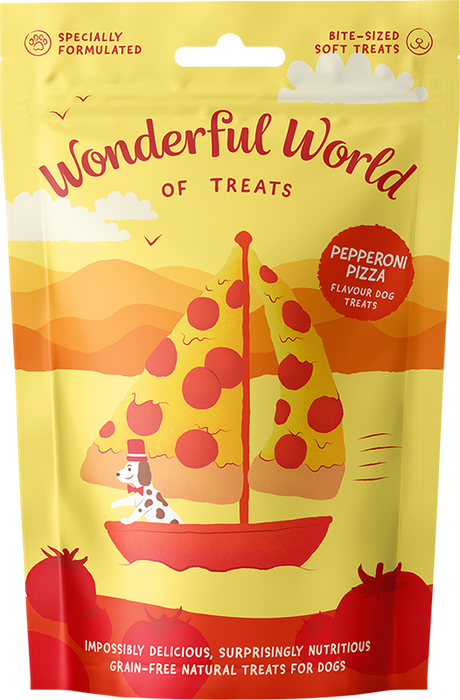 Wonderful Word of Treats Pepperoni Pizza