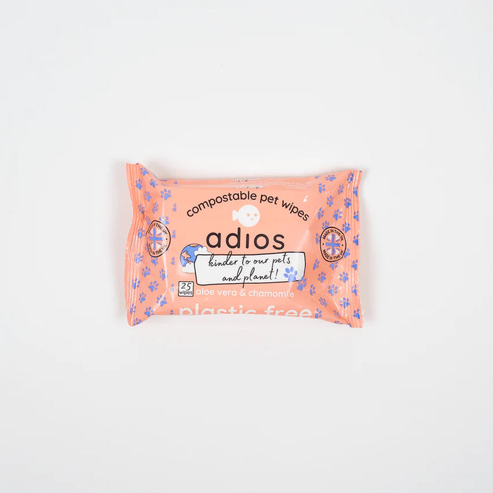 100% Compostable Pet Wipes