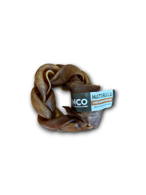 Camel Lead Rings Camel Collagen Braided Ring — Natural Pet Centre