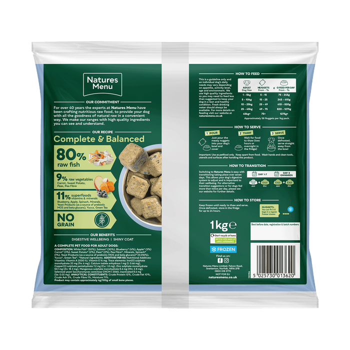 Natures Menu Fish Nuggets