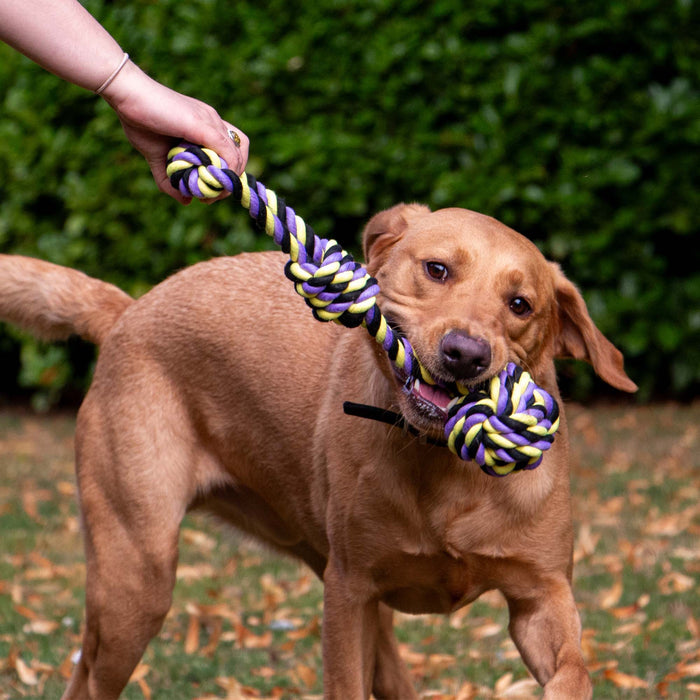 Playtime Tricolour Jumbo Rope Ball Tug