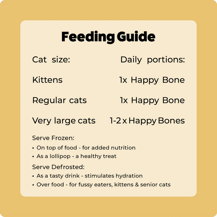 Turkey Happy Bones Bone Broth for Cats