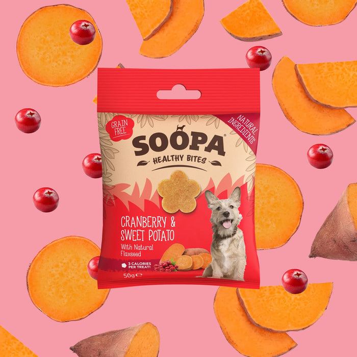 Soopa Healthy Bites Cranberry & Sweet Potato