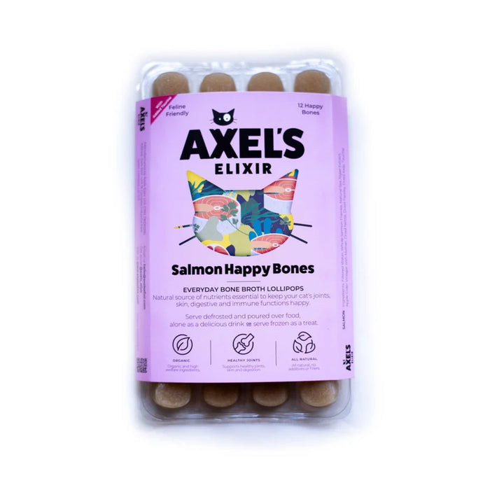 Salmon Happy Bones Bone Broth for Cats