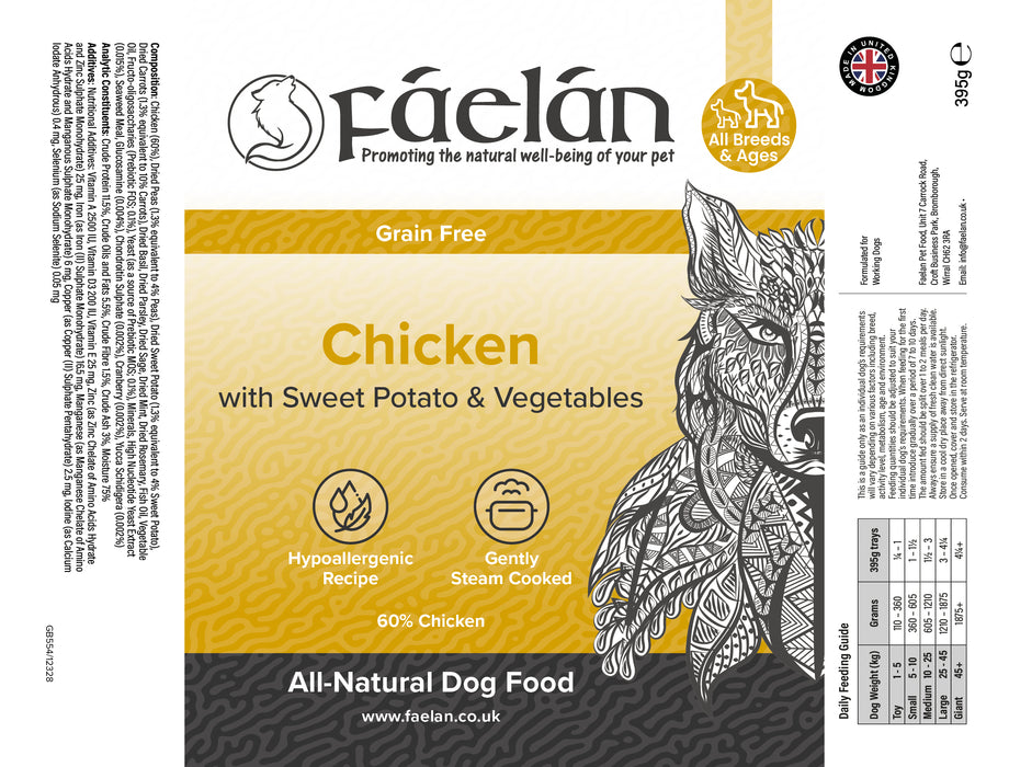 Chicken with Sweet Potato & Vegetables