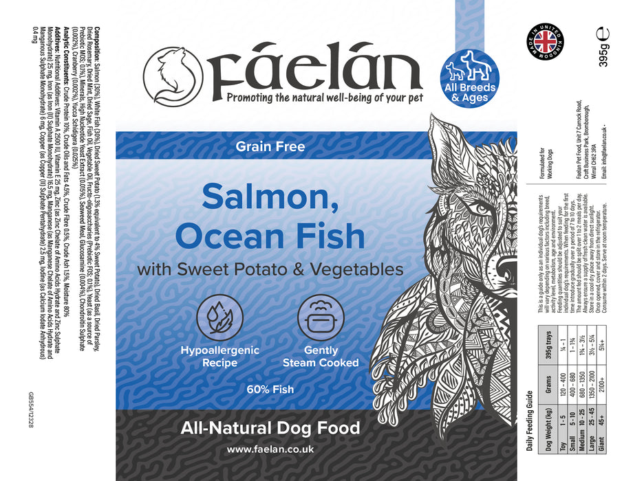 Salmon & Ocean Fish with Sweet Potato