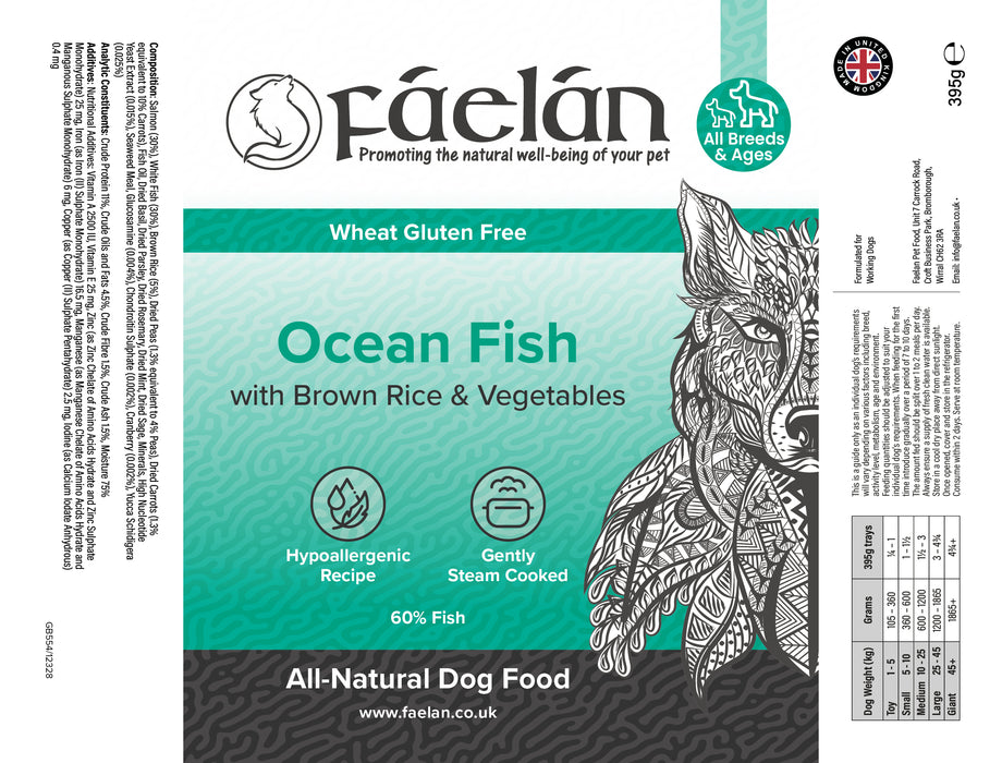 Ocean Fish with Brown Rice & Vegetables