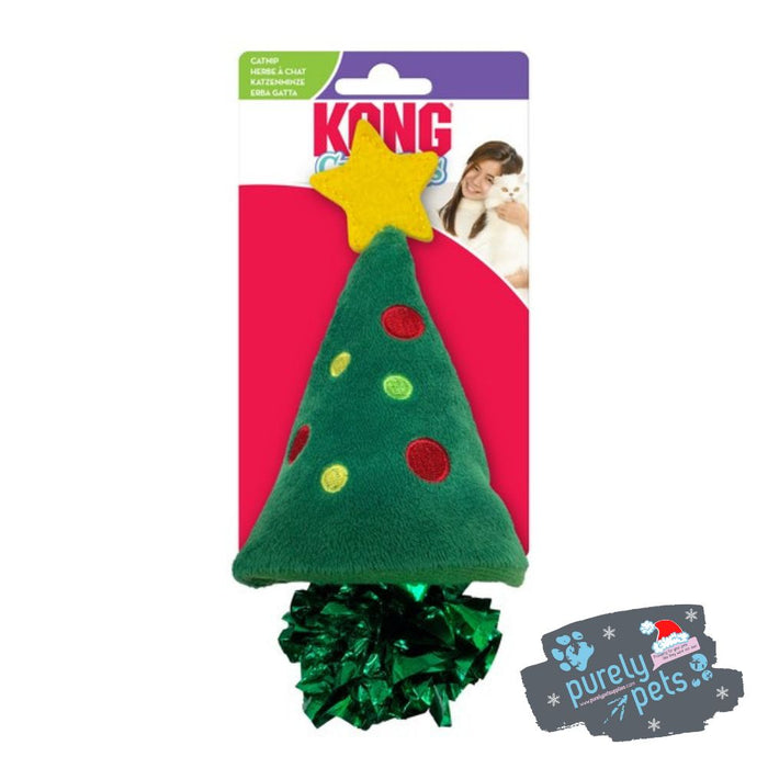 KONG Holiday Crackles Christmas Tree