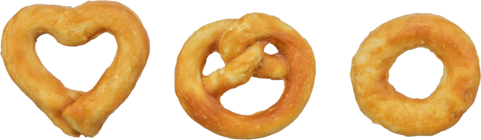 Collagen Pretzel, Heart and Ring Treats