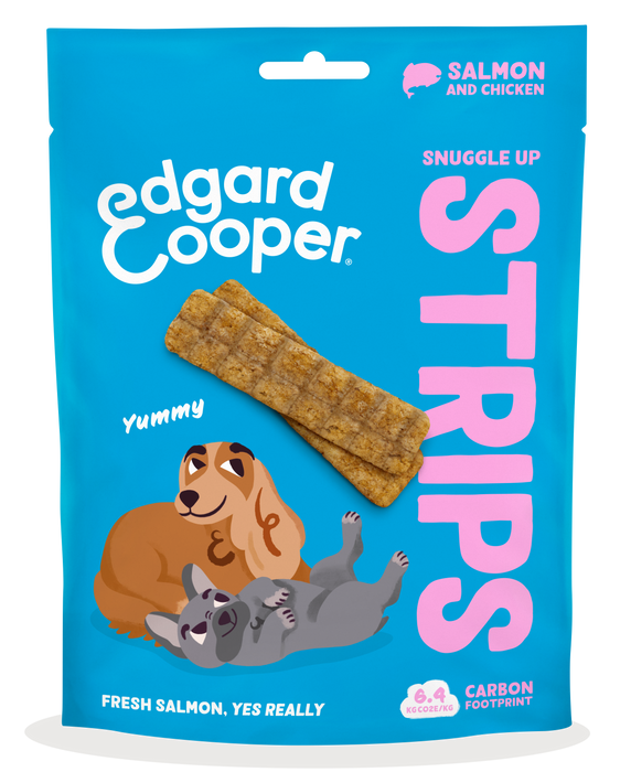 Meaty Salmon and Chicken Strips