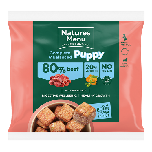 Natures Menu Puppy Nuggets Beef