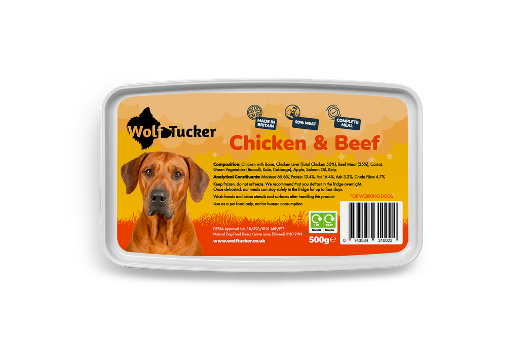 Wolf Tucker Chicken & Beef Complete