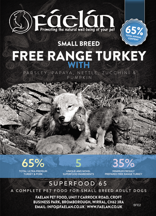 Superfood 65 Free Range Turkey - Small Breed