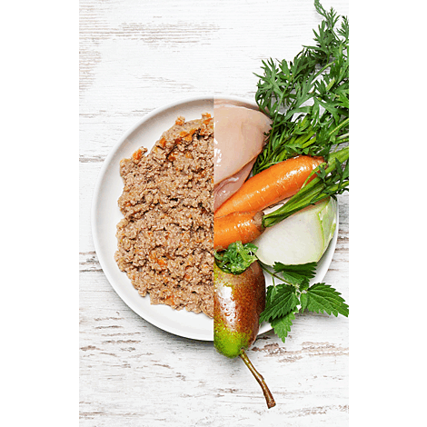 Classic Chicken with pear, quinoa and carrot, grain free