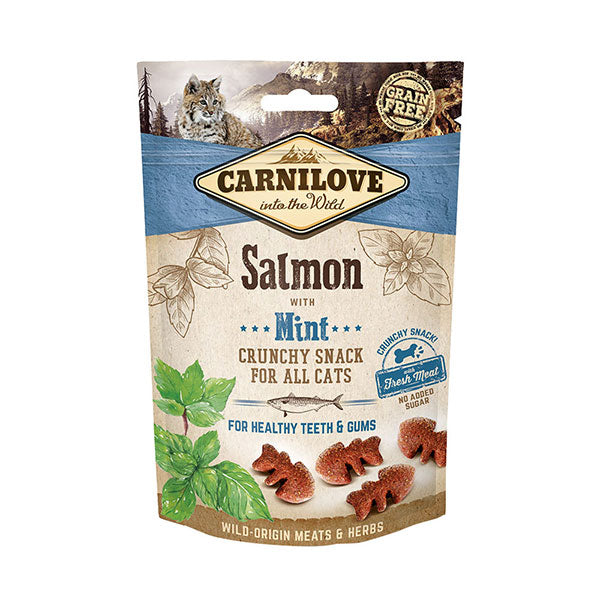 Salmon with Mint Crunchy Treat - Cat