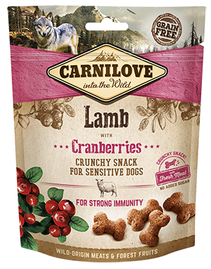 Lamb with Cranberry Crunchy Treat