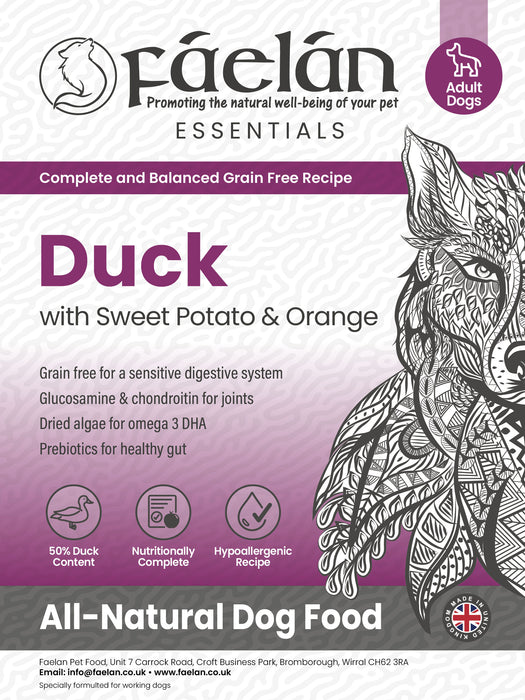 Essentials Grain Free Duck with Sweet Potato & Orange
